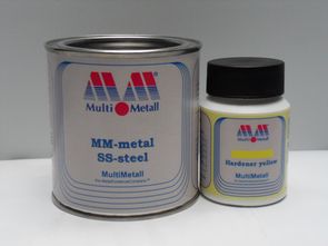 MM-metall SS-Stahl mit Härter gelb