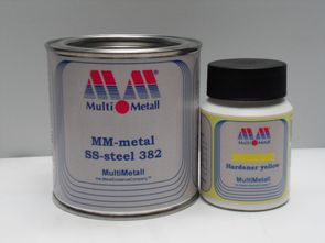 MM-metall SS-Stahl 382 mit Härter gelb